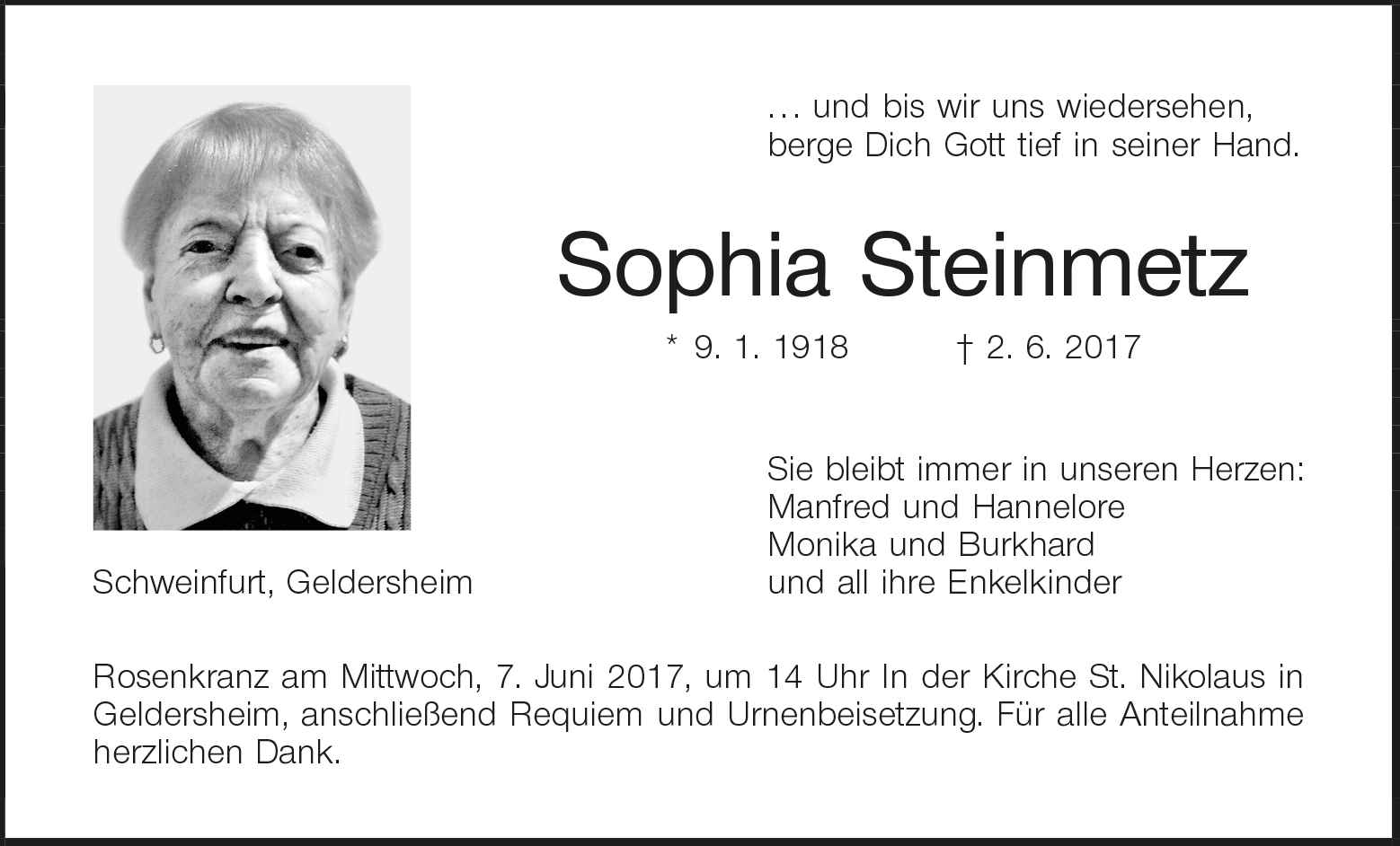 Sophia Steinmetz